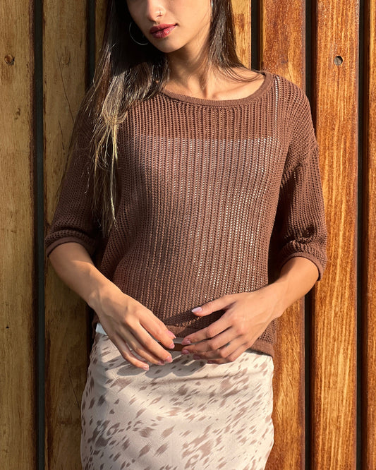 Polo tejido CORALIE